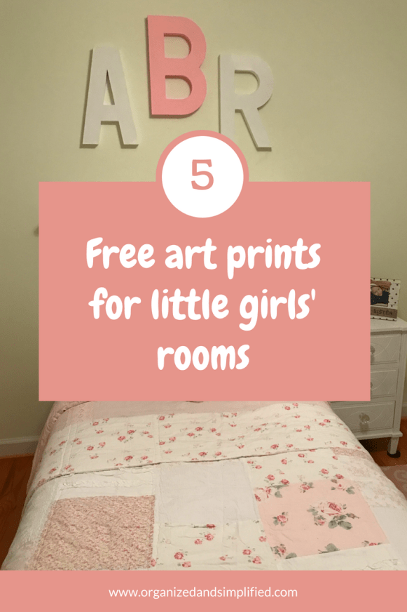 free art prints for little girls
