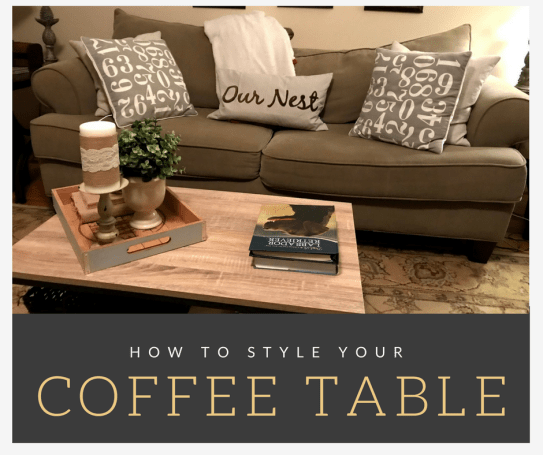 how to style coffee table