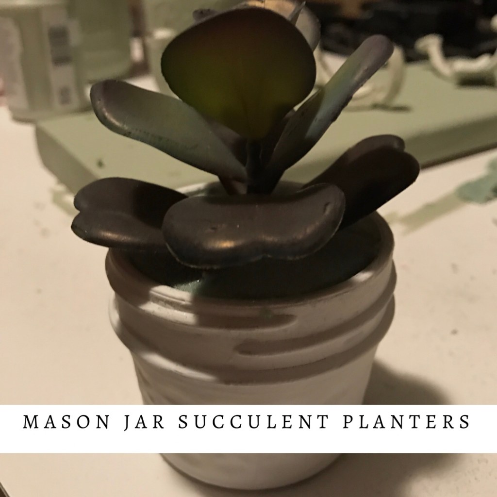 Make it Monday: mason jar succulent&nbsp;planter