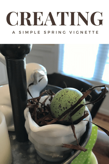 spring vignette