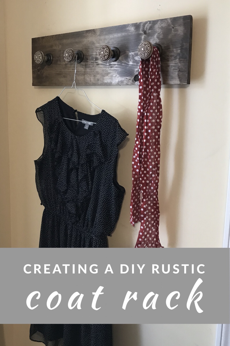 Creating a DIY Rustic Coat&nbsp;Rack