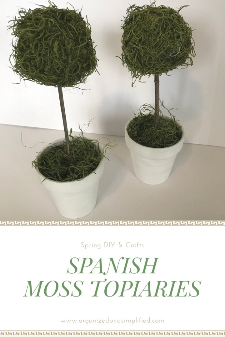 Make something Monday: Spanish mossÂ&nbsp;topiaries