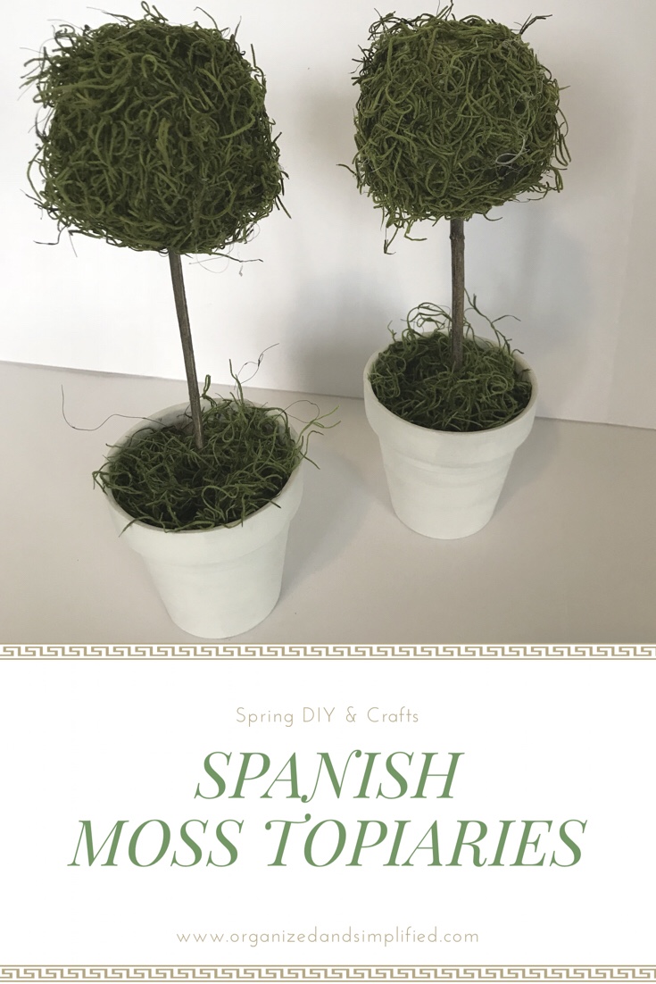 Make something Monday: Spanish moss&nbsp;topiaries