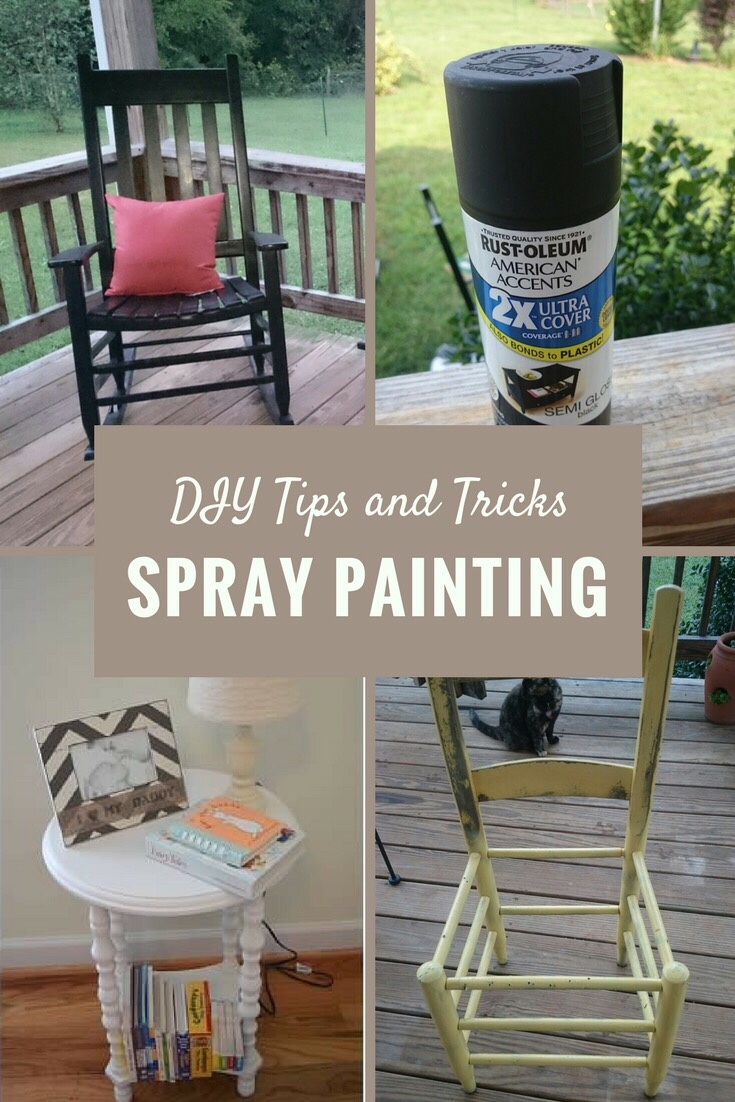 DIY Tips and Tricks: spray painting&nbsp;furniture