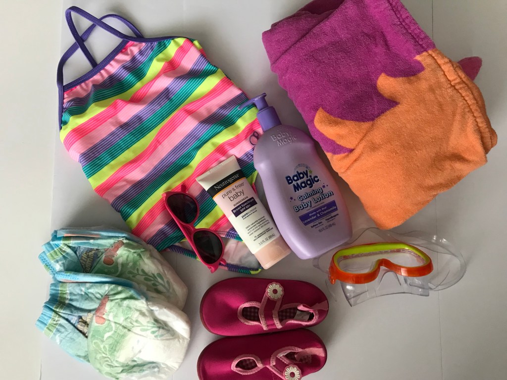 What to pack in your toddler’s pool&nbsp;bag