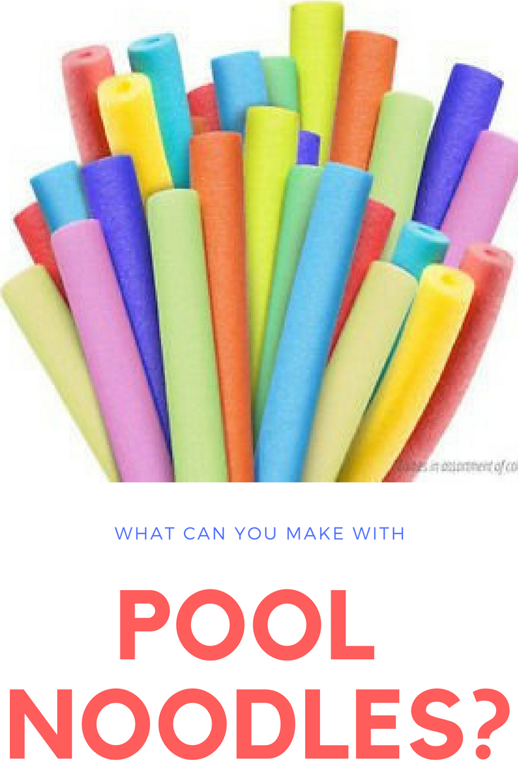 What can you make with pool&nbsp;noodles?