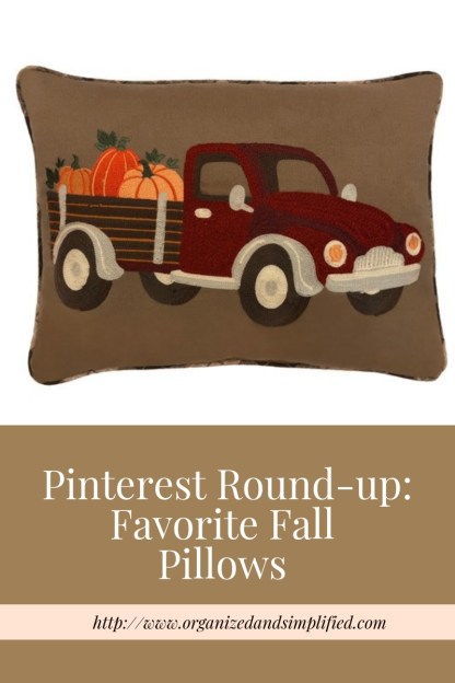 favorite fall pillows