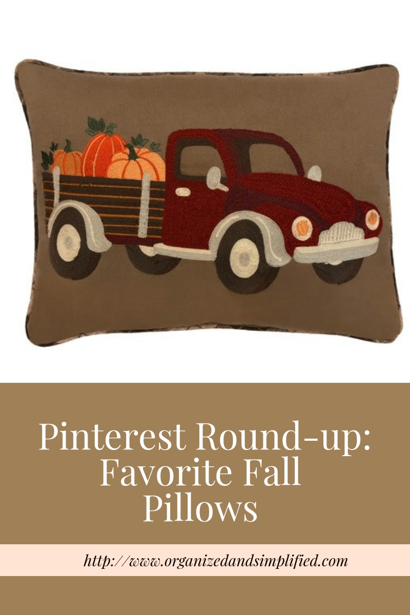 Pinterest Round Up: Favorite Fall&nbsp;Pillows