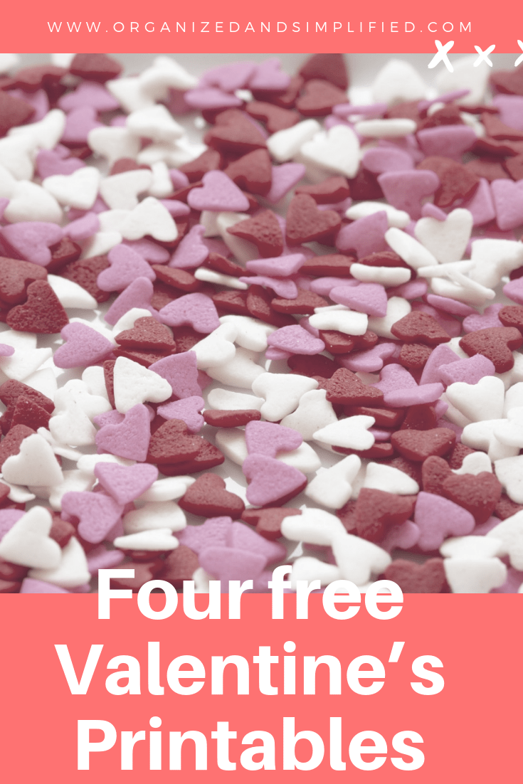 Four free Valentine’s&nbsp;Printables
