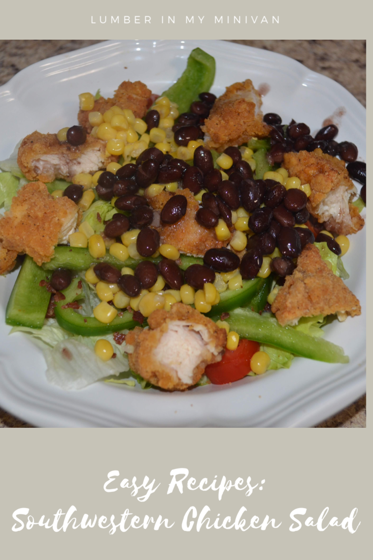 Easy Southwestern Chicken Salad