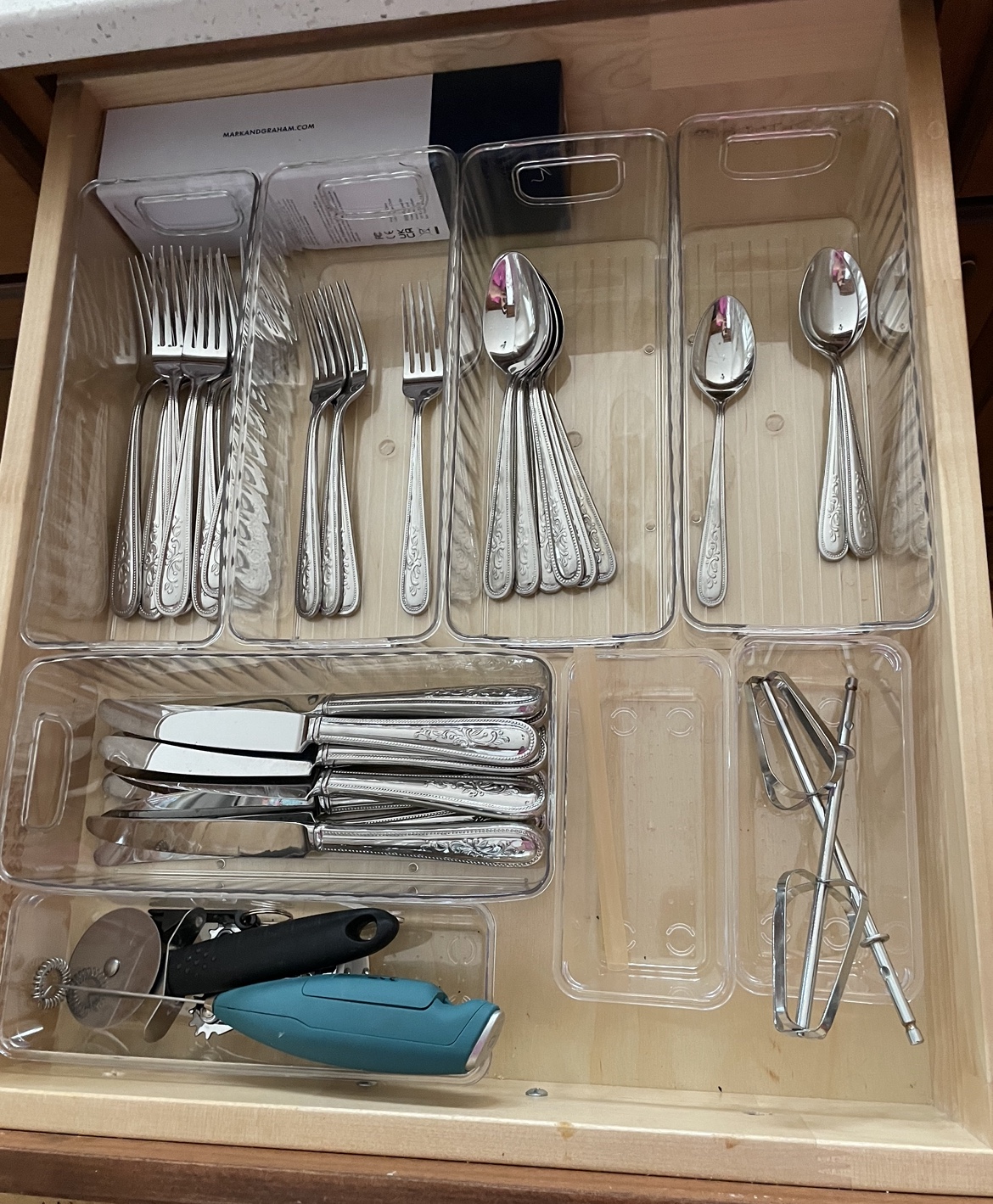 Organizing your house with Temu drawer organizers (and a link to buy them)