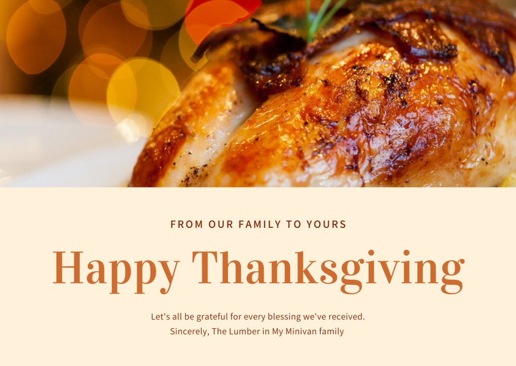 Happy Thanksgiving!!