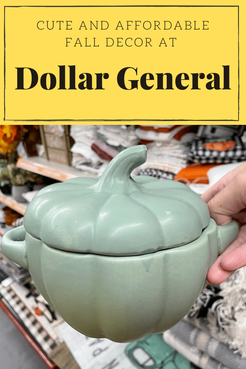 Cute and affordable fall decor at Dollar&nbsp;General