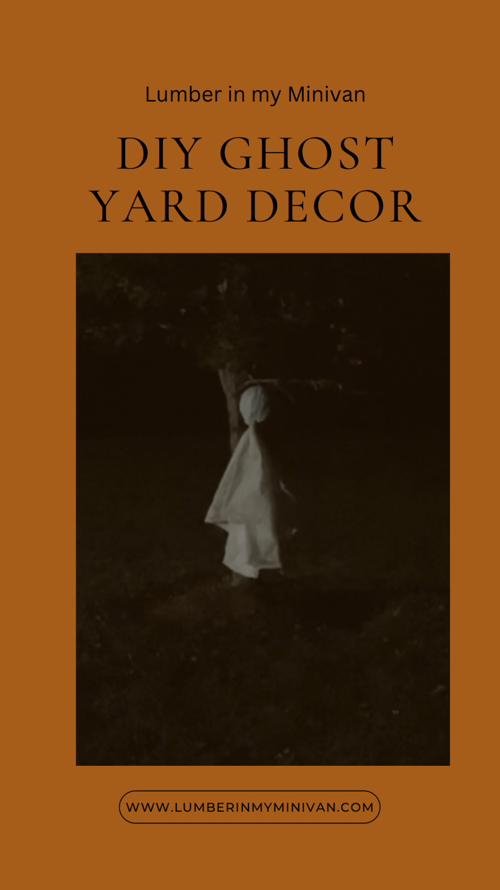 DIY Halloween Decor: Yard&nbsp;Ghosts