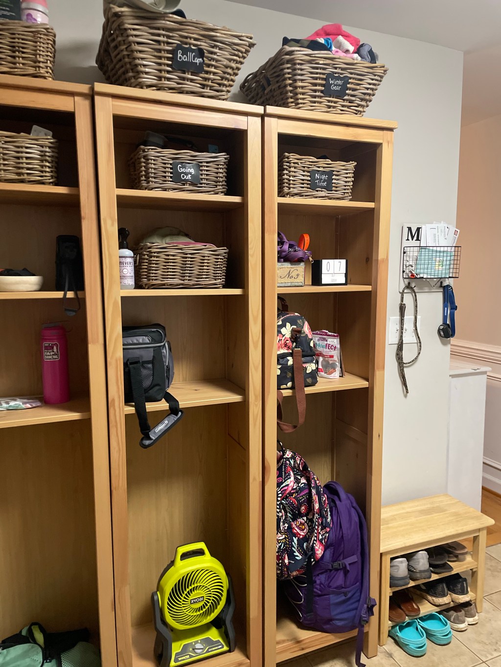 Housework Wednesdays: our fantastically modular mudroom (that only cost me&nbsp;$40)